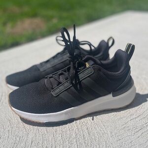 Black Adidas Cloudfoam Super Sneakers